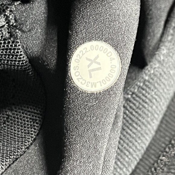 Lululemon Jacket Mens XL 2022 Black Full Zip Athletic Stretch Softshell Pockets - Picture 4 of 6